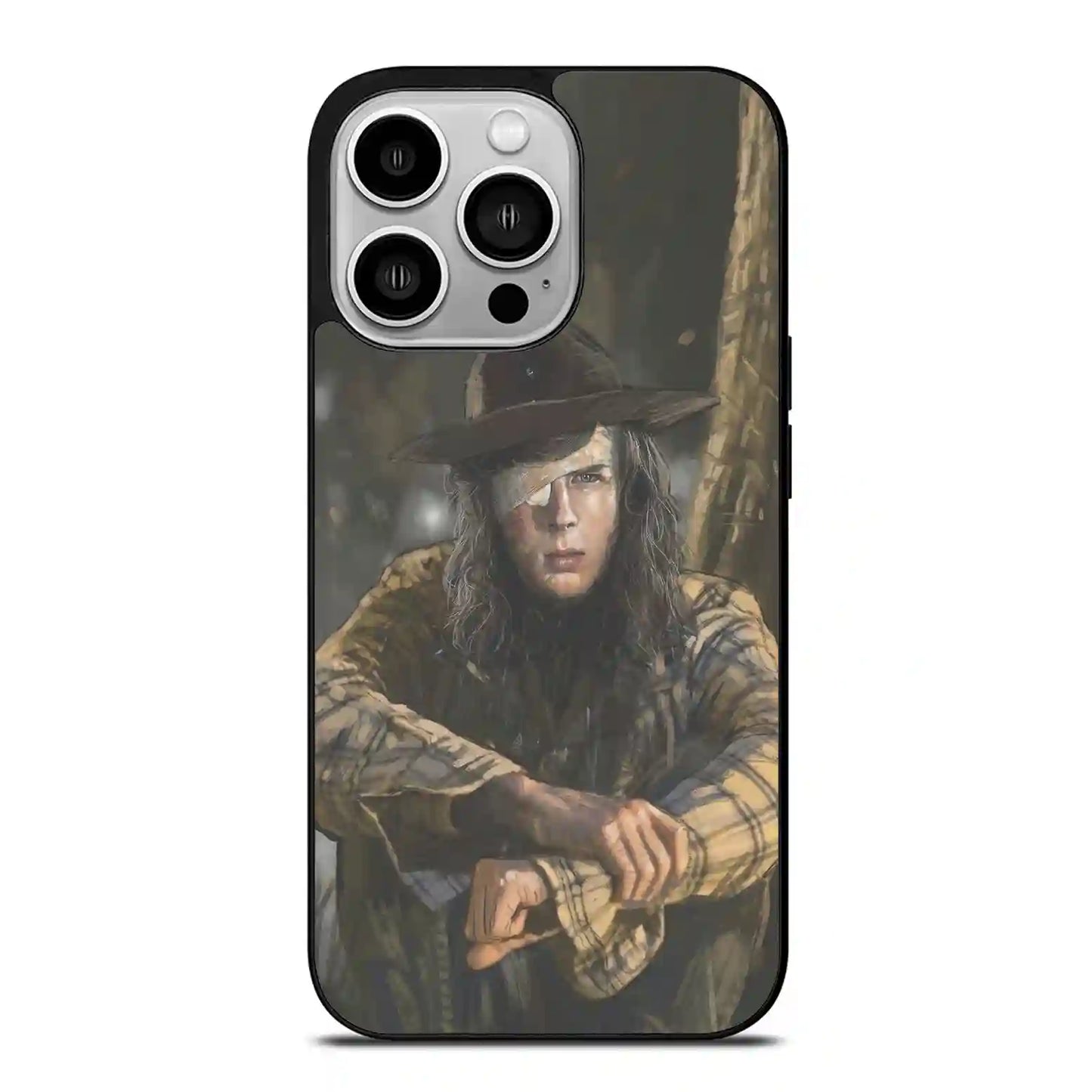 Carl Grimes Colorful iPhone 14 Pro Case