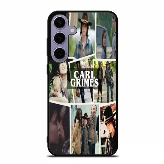 Carl Grimes Retro Samsung Galaxy S24 Plus Case