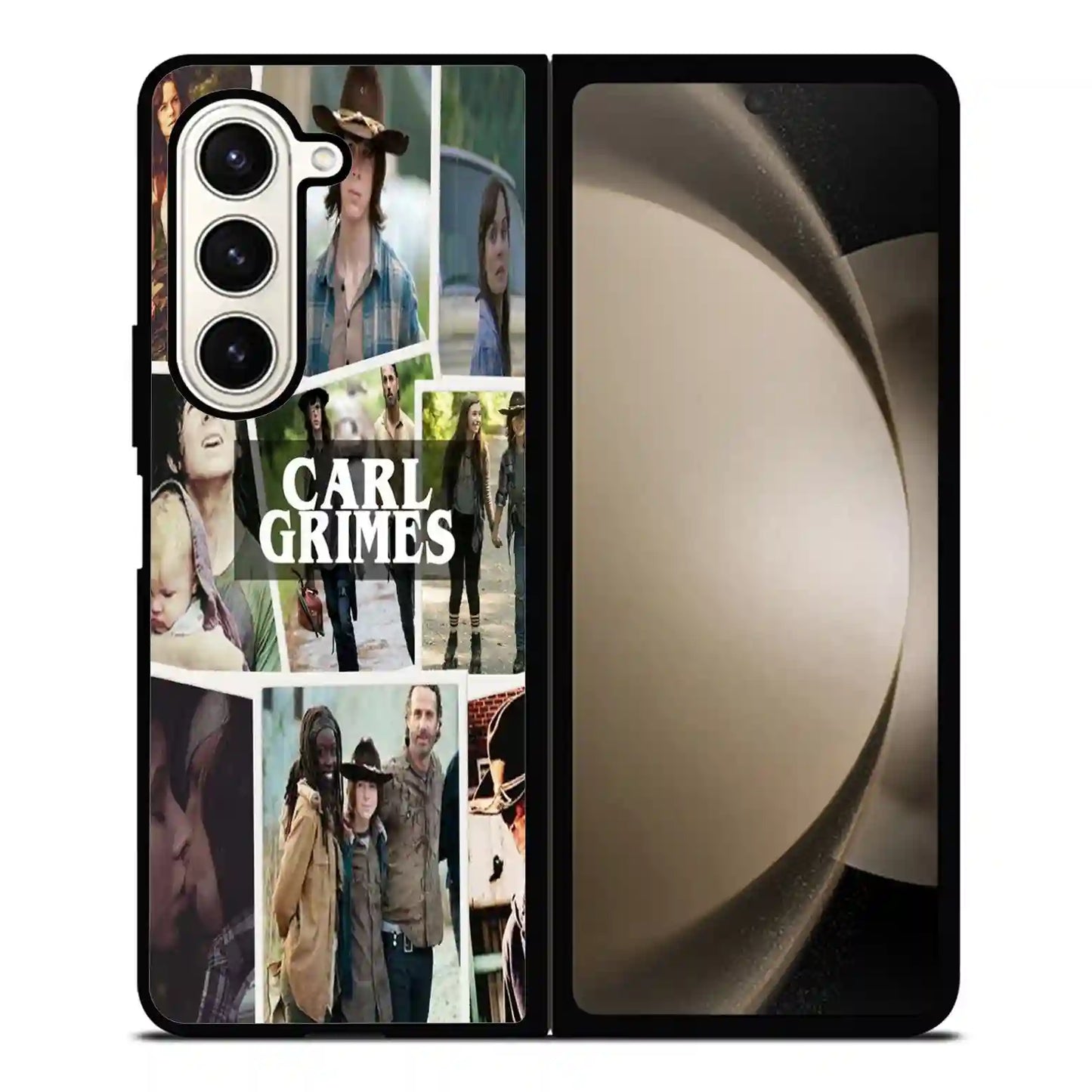 Carl Grimes Retro Samsung Z6 Fold Case