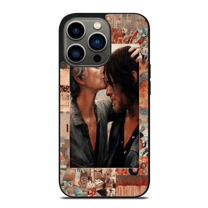 Carol And Daryl Dixon Kiss iPhone 13 Pro Case