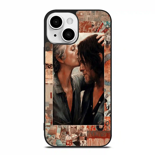 Carol And Daryl Dixon Kiss iPhone 13 Case