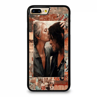 Carol And Daryl Dixon Kiss iPhone 7-8 Plus Case