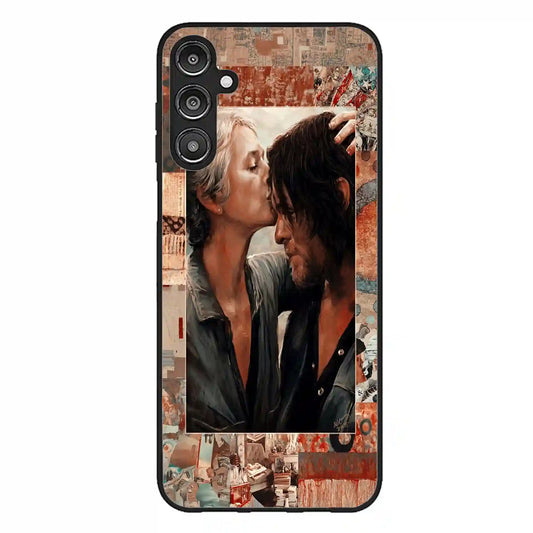 Carol And Daryl Dixon Kiss Samsung Galaxy A14 5G Case