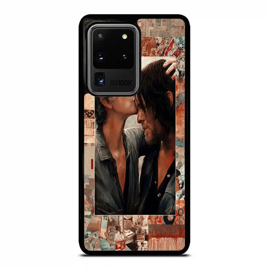 Carol And Daryl Dixon Kiss Samsung Galaxy S20 Ultra Case