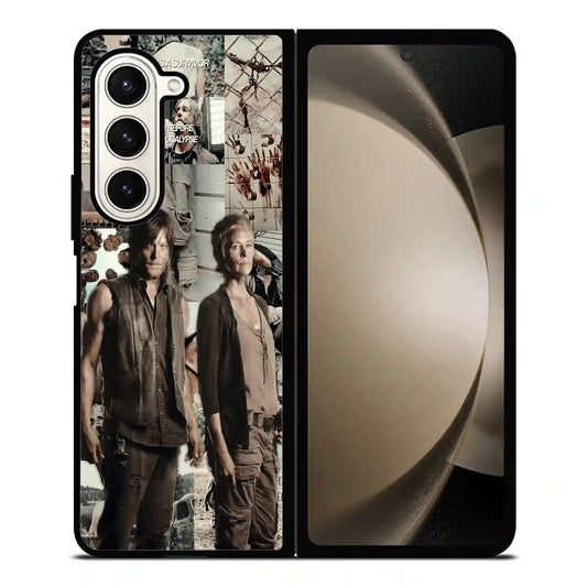 Carol And Daryl Dixon Samsung Z6 Fold Case