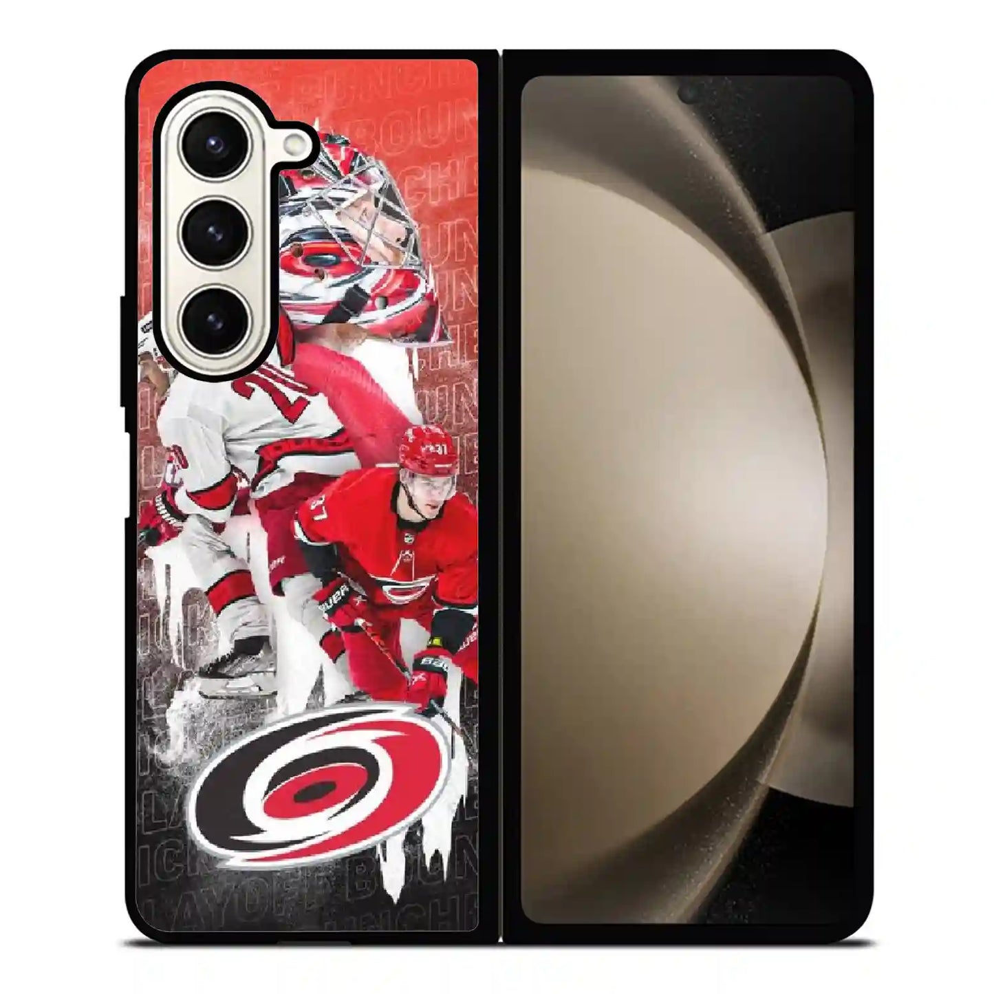 Carolina Hurricanes Retro All New Samsung Z6 Fold Case