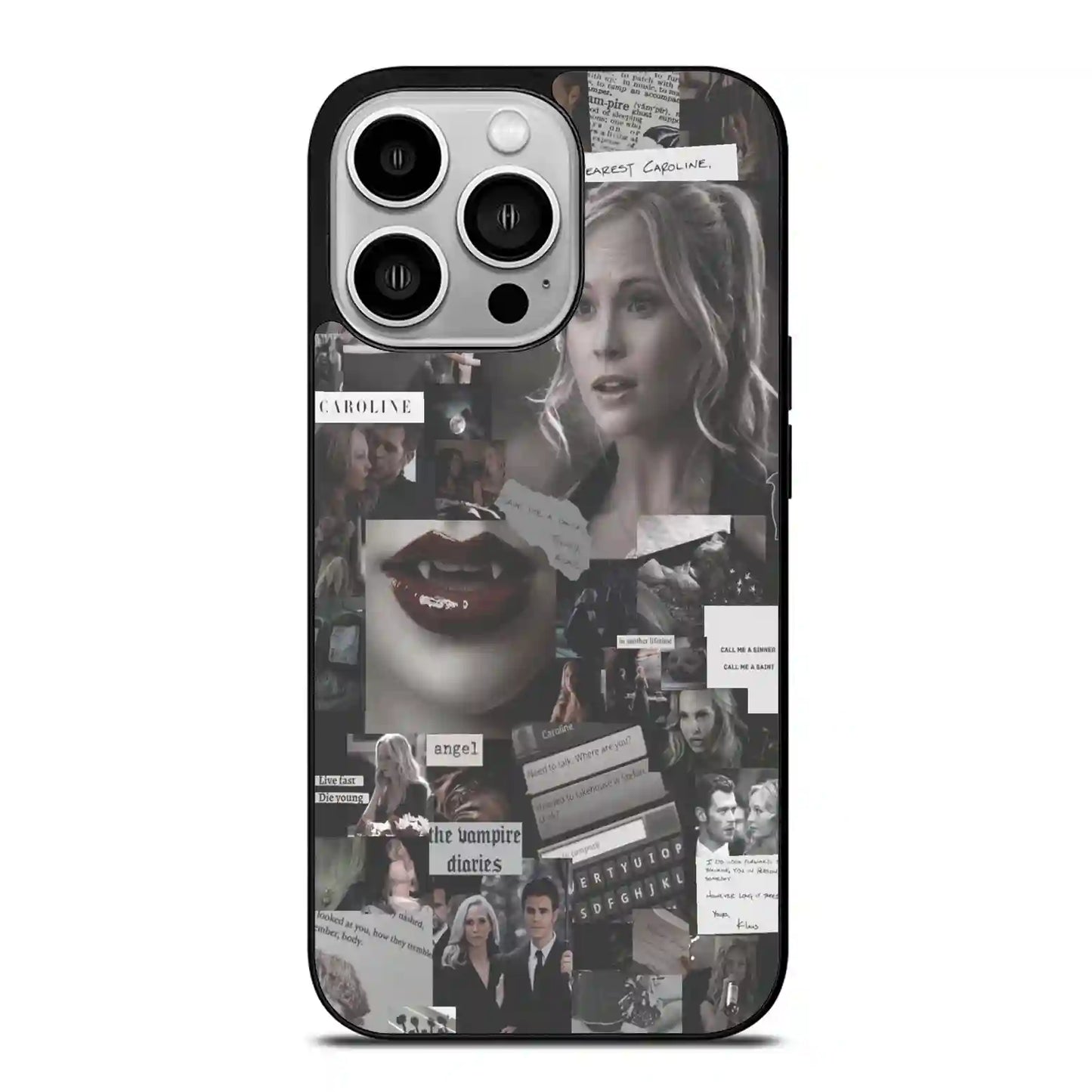 Caroline Forbes Retro iPhone 14 Pro Case