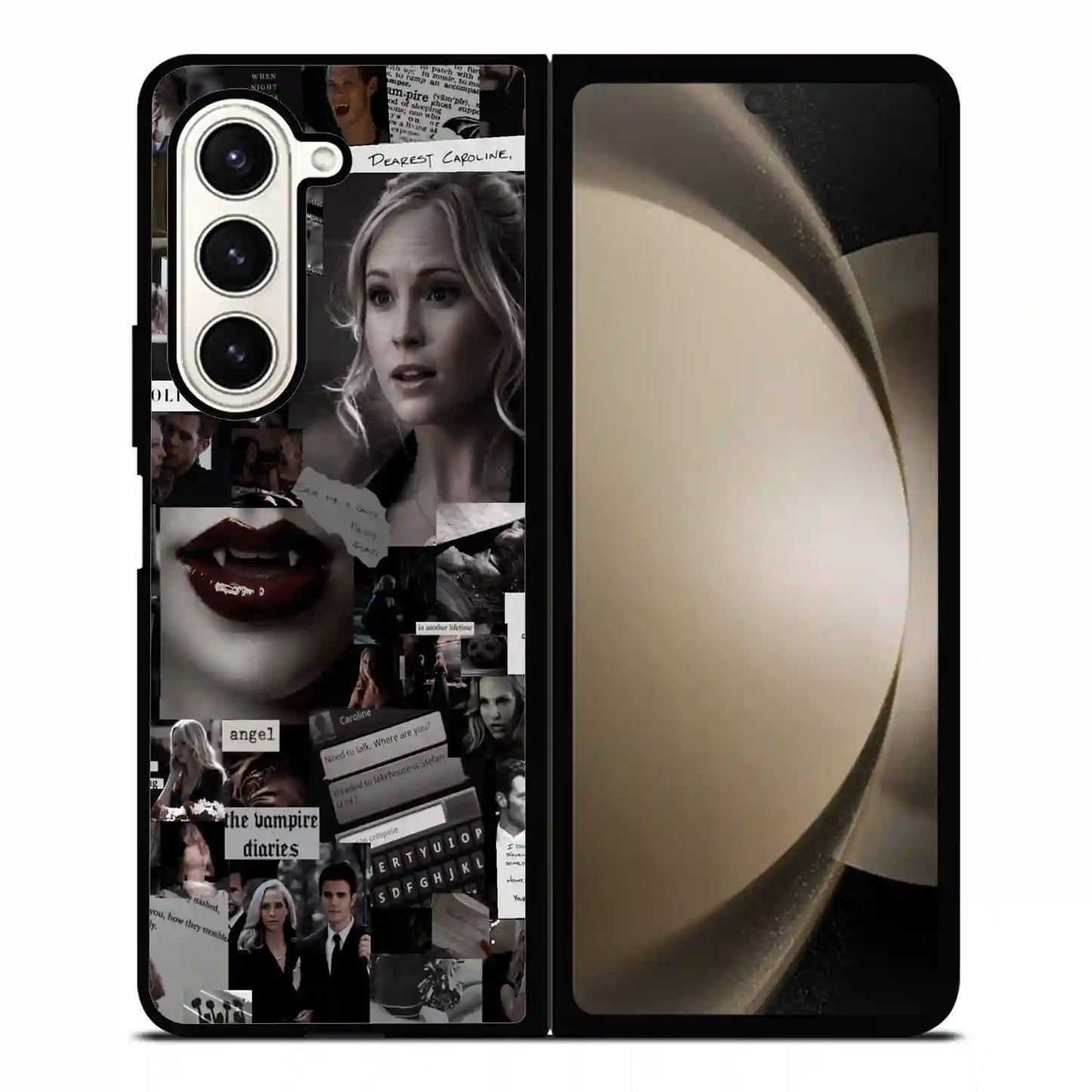 Caroline Forbes Retro Samsung Z6 Fold Case