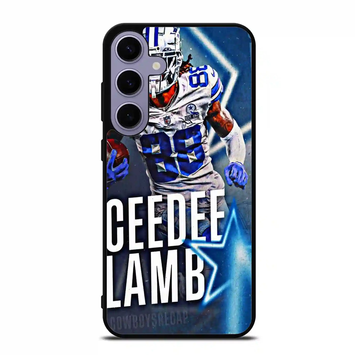 Ceede Lamb Dallas Cowboys Samsung Galaxy S24 Plus Case