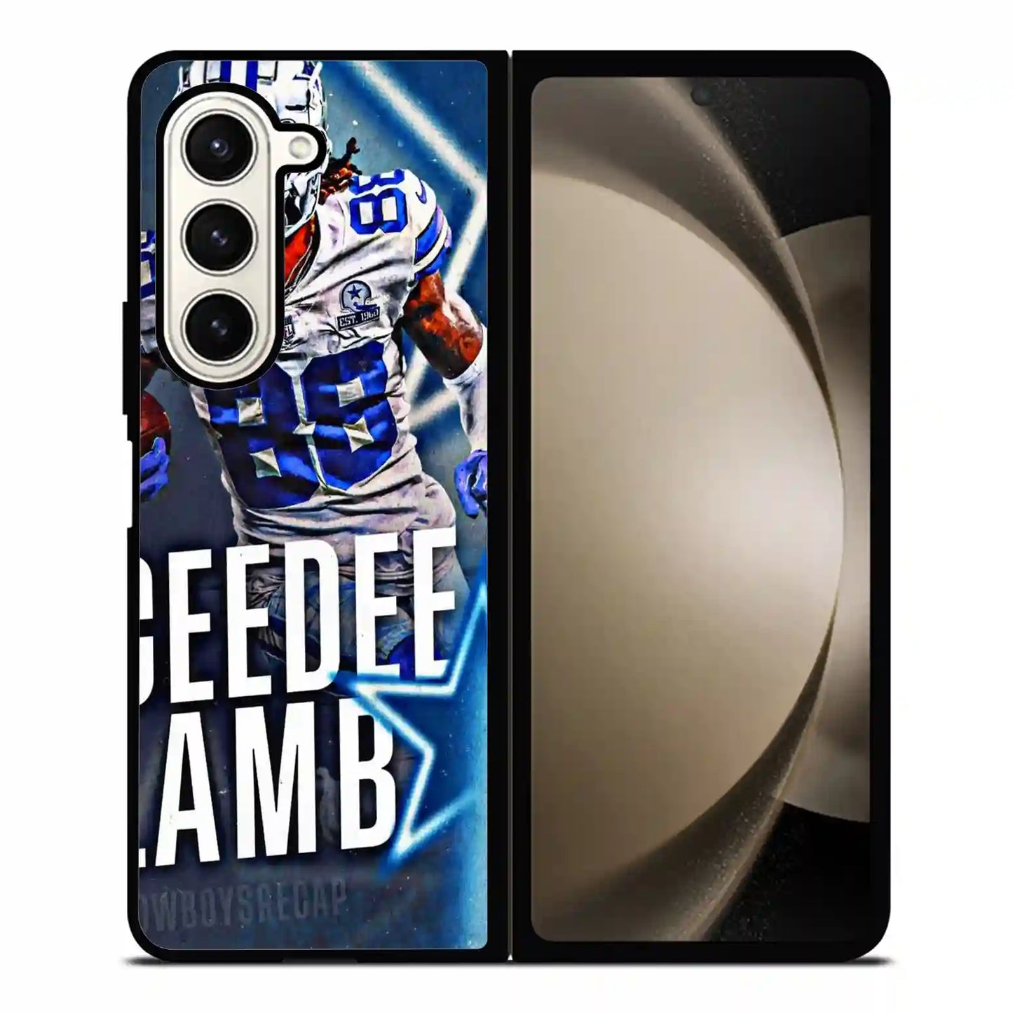 Ceede Lamb Dallas Cowboys Samsung Z6 Fold Case