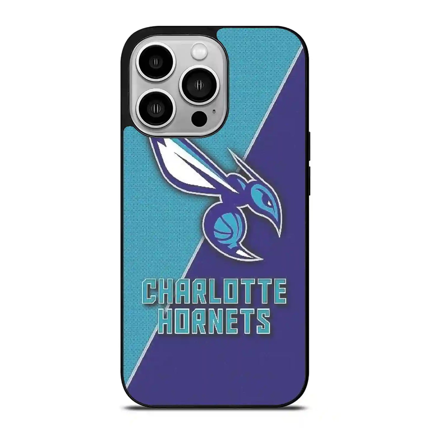 Charlotte Hornets Colorful iPhone 14 Pro Case