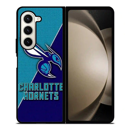 Charlotte Hornets Colorful Samsung Z6 Fold Case