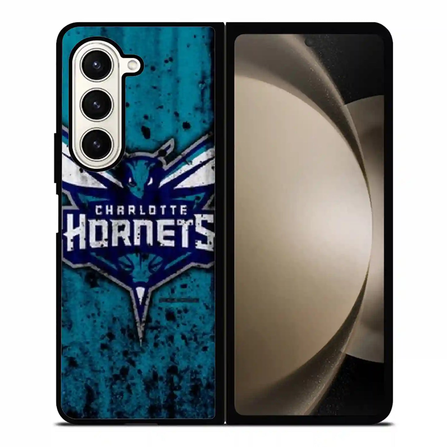 Charlotte Hornets Retro Samsung Z6 Fold Case