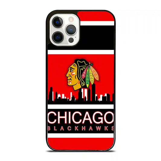 Chicago Blackhawks Colorful iPhone 12 Pro Case