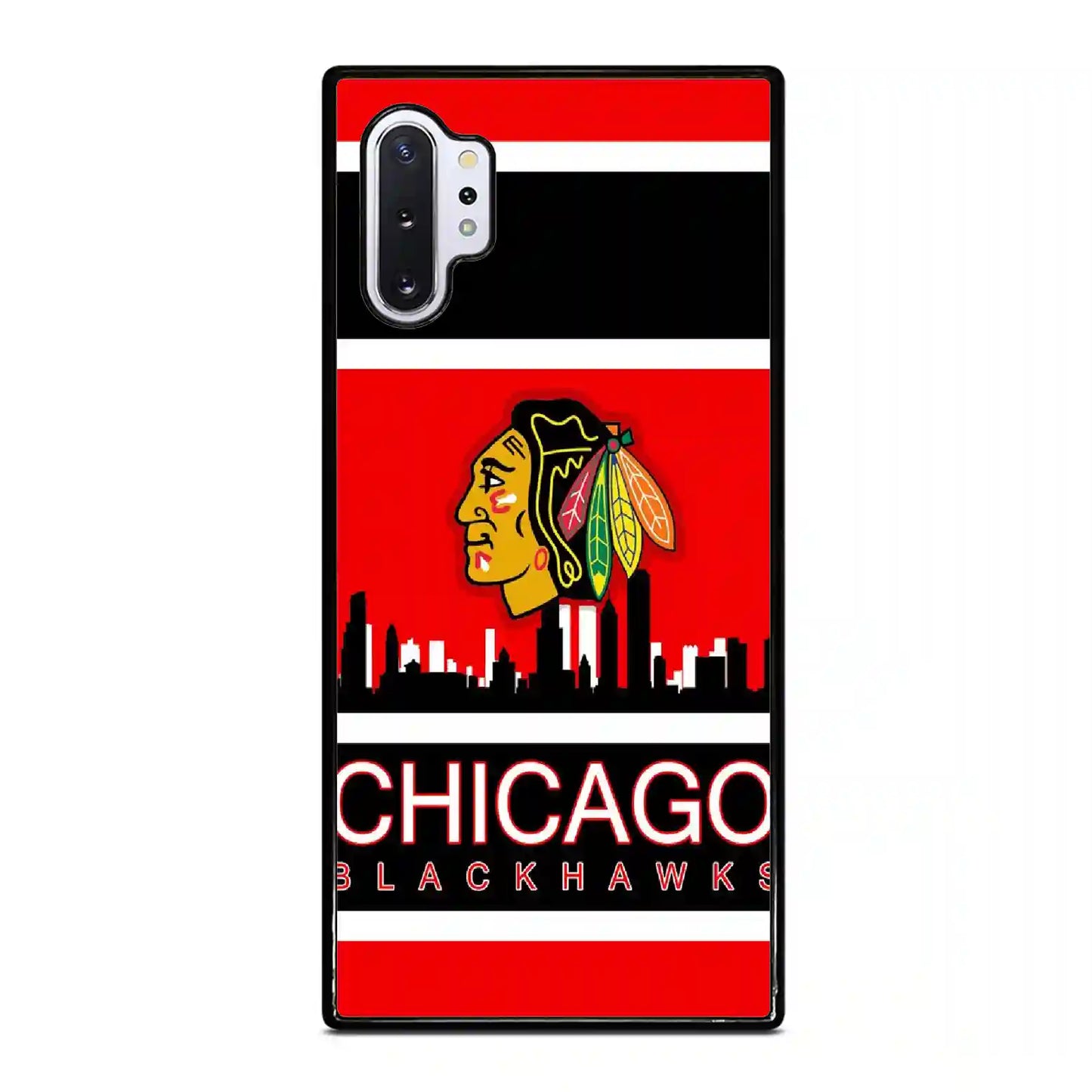 Chicago Blackhawks Colorful Samsung Galaxy Note 10 Pro 5G Case