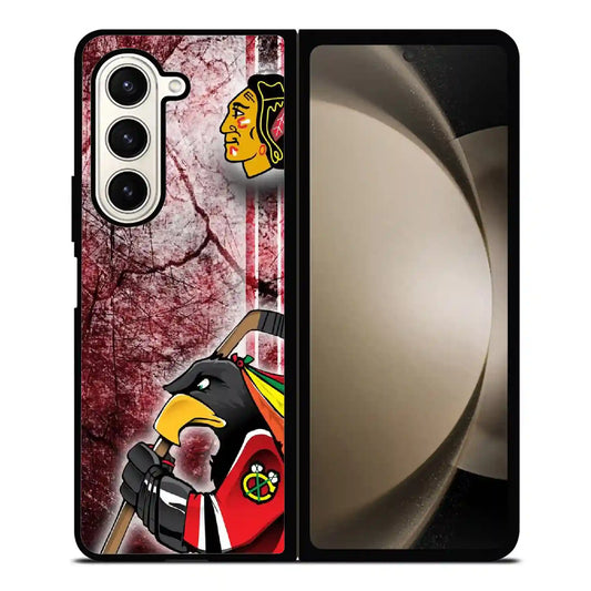 Chicago Blackhawks Cool Samsung Z6 Fold Case