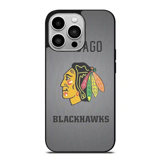 Chicago Blackhawks Personalized iPhone 14 Pro Case