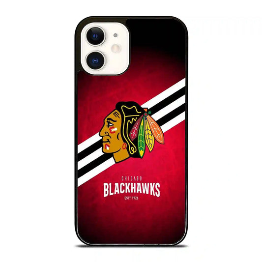 Chicago Blackhawks Retro iPhone 12 Case