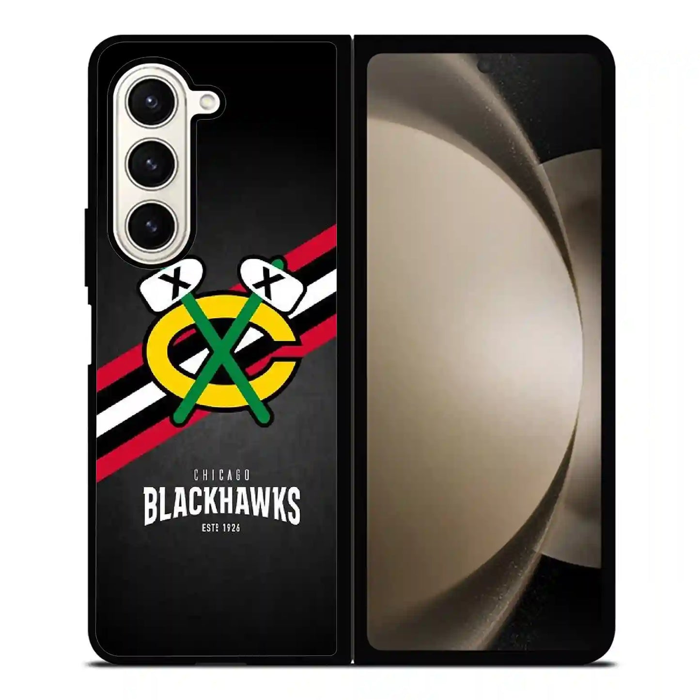 Chicago Blackhawks Samsung Z6 Fold Case