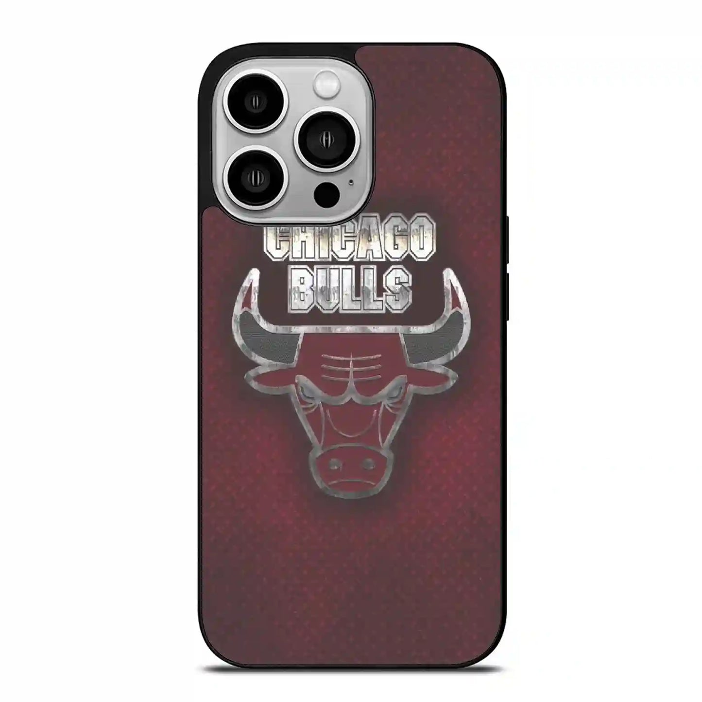 Chicago Bulls Colorful iPhone 14 Pro Case