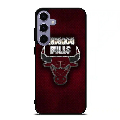 Chicago Bulls Colorful Samsung Galaxy S24 Plus Case