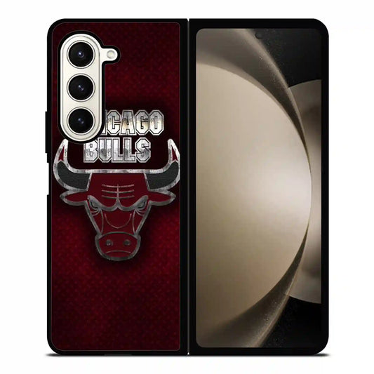 Chicago Bulls Colorful Samsung Z6 Fold Case