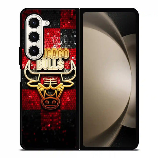 Chicago Bulls Vintage Samsung Z6 Fold Case