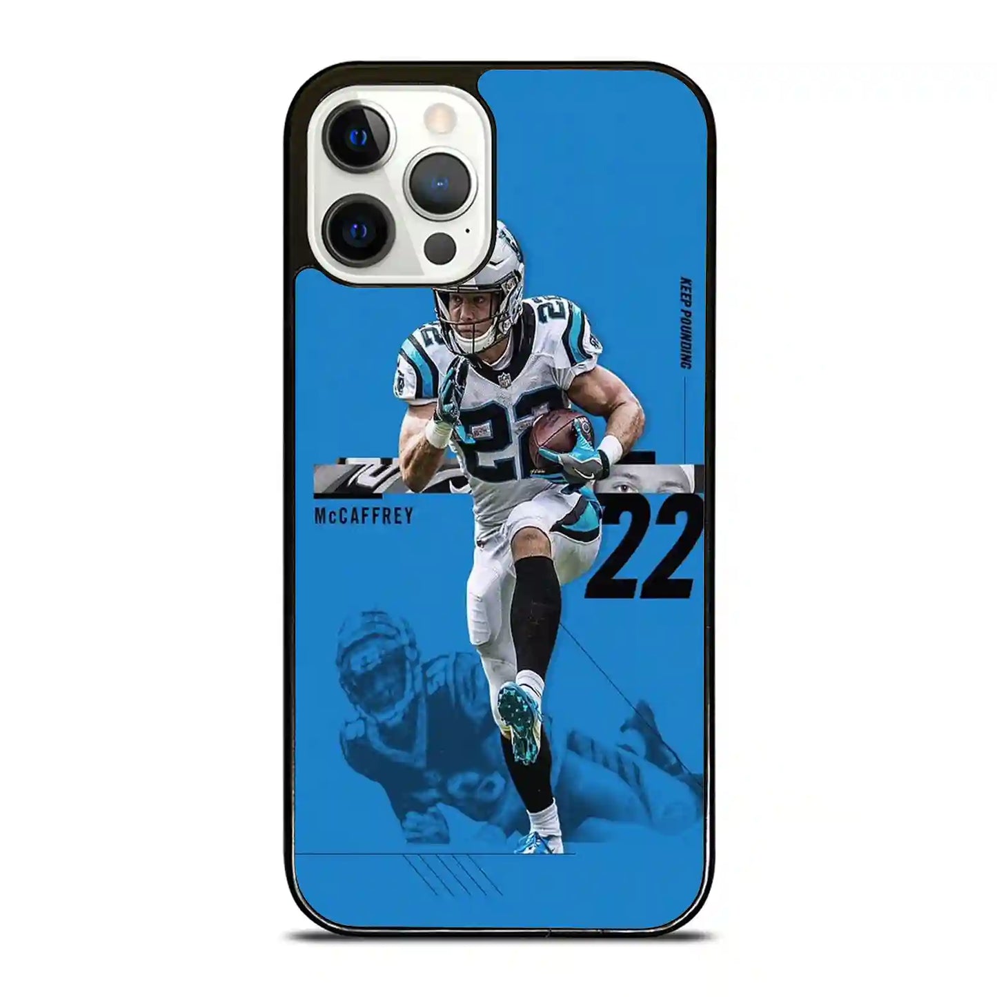 Christian Mccaffrey Carolina Nfl iPhone 12 Pro Case