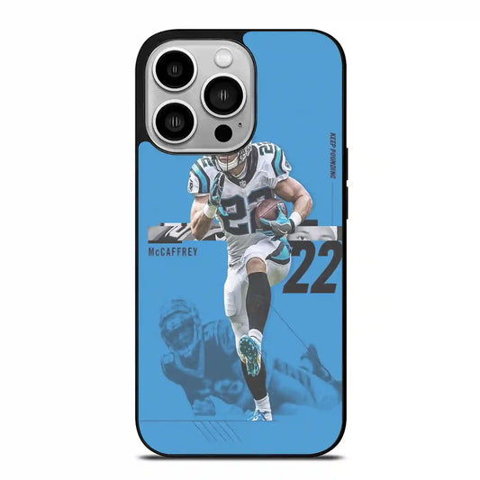 Christian Mccaffrey Carolina Nfl iPhone 14 Pro Case