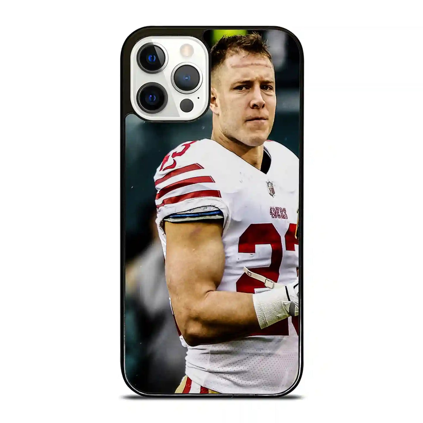 Christian Mccaffrey Colorpersonalizeders Football iPhone 12 Pro Case