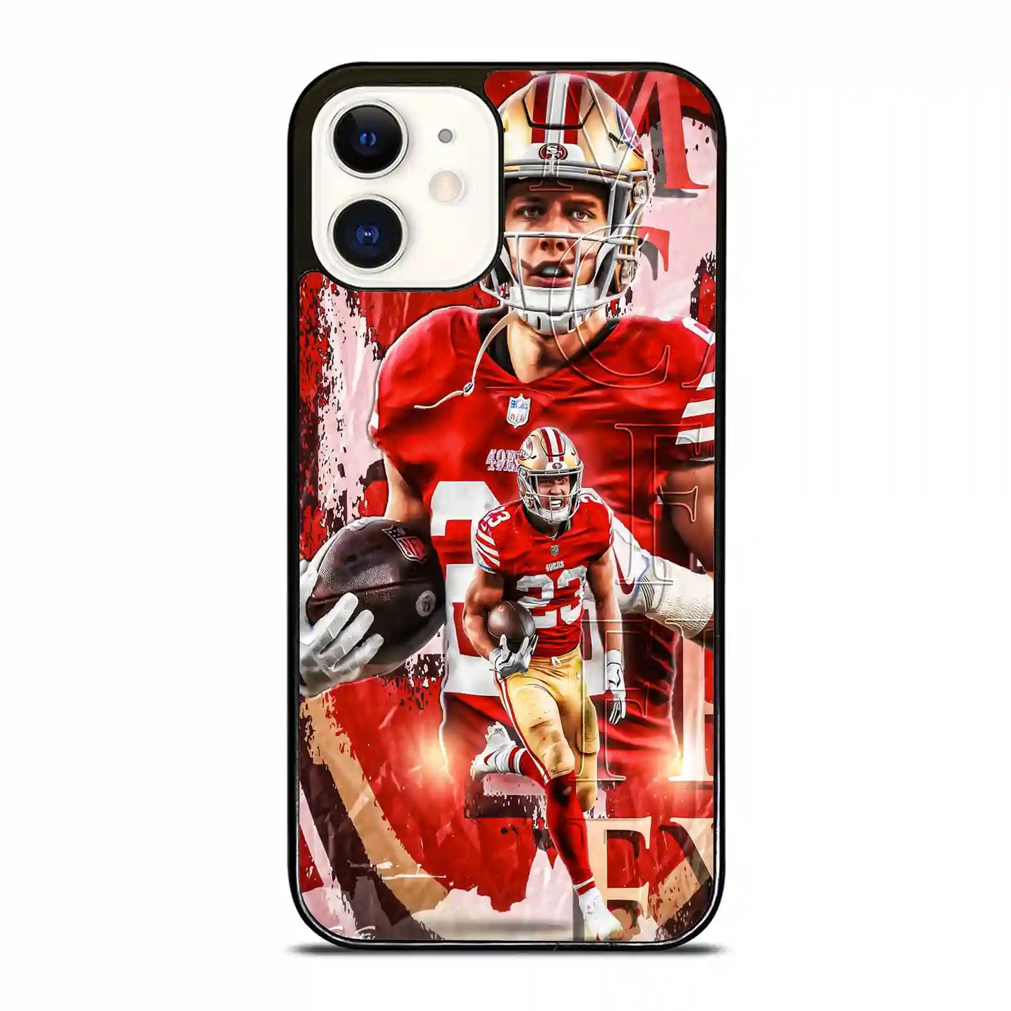 Christian Mccaffrey Colorpersonalizeders iPhone 12 Mini Case