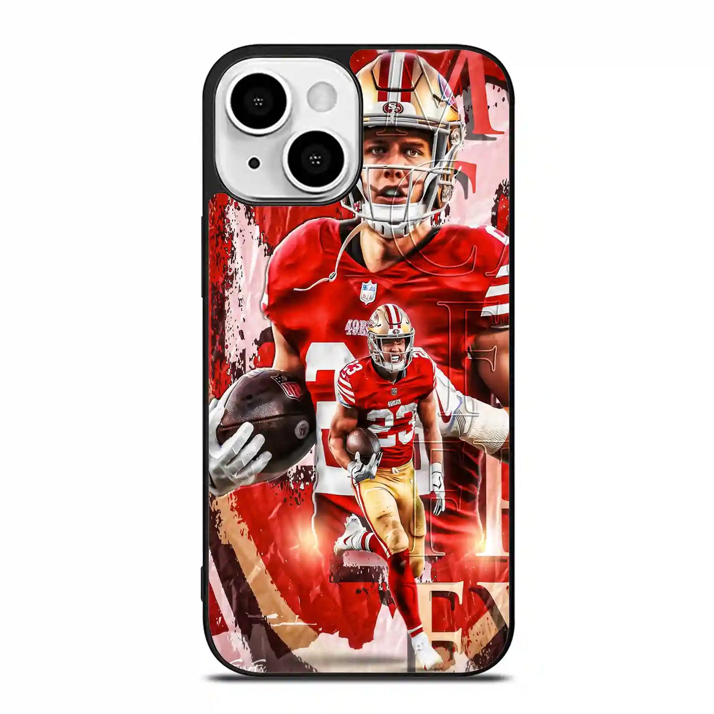 Christian Mccaffrey Colorpersonalizeders iPhone 13 Case