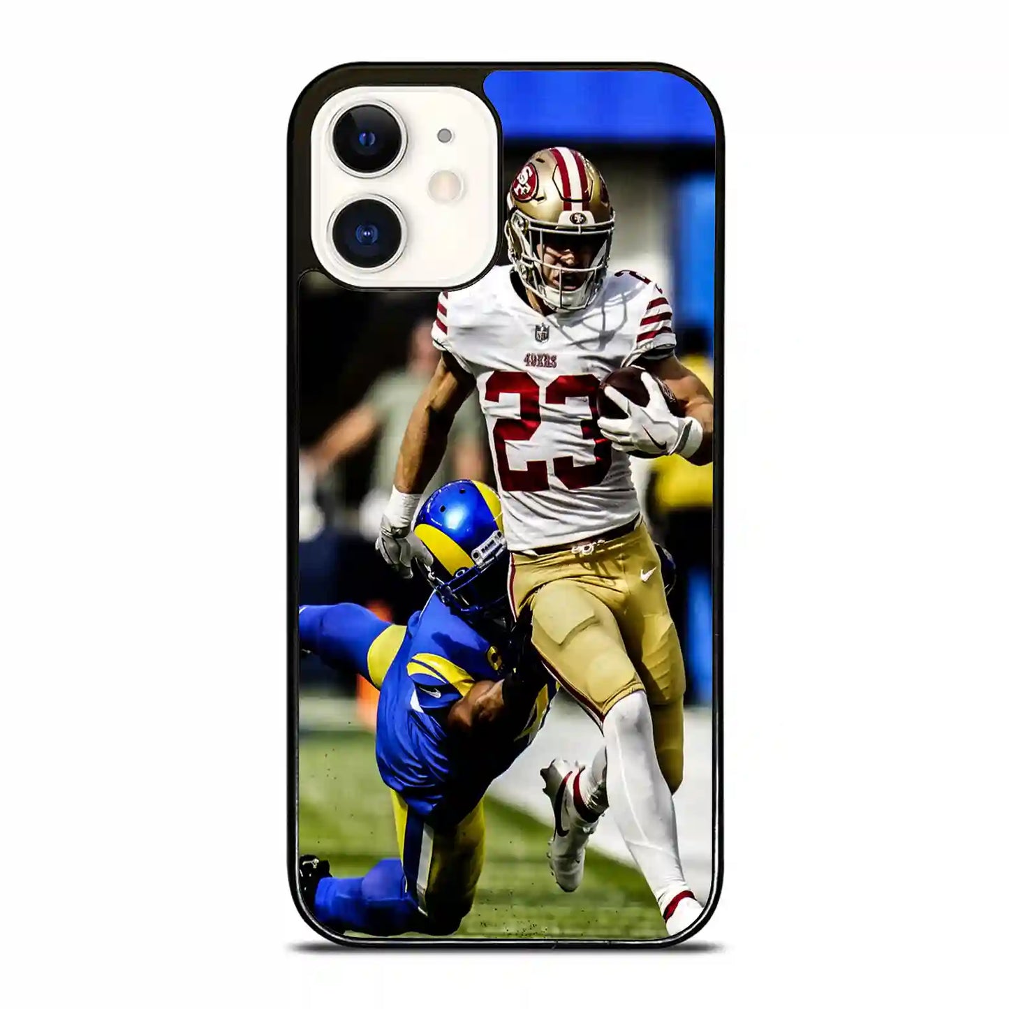 Christian Mccaffrey Colorpersonalizeders Nfl iPhone 12 Mini Case