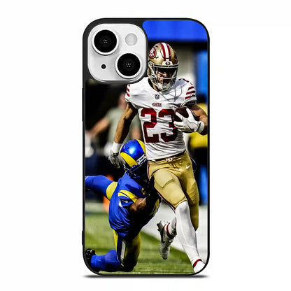 Christian Mccaffrey Colorpersonalizeders Nfl iPhone 13 Case