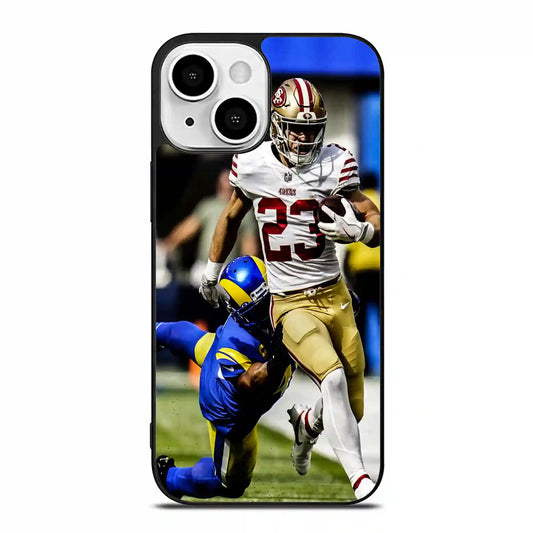 Christian Mccaffrey Colorpersonalizeders Nfl iPhone 13 Case