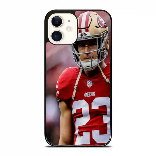 Christian Mccaffrey Colorpersonalizeders San Fransisco Football iPhone 12 Mini Case