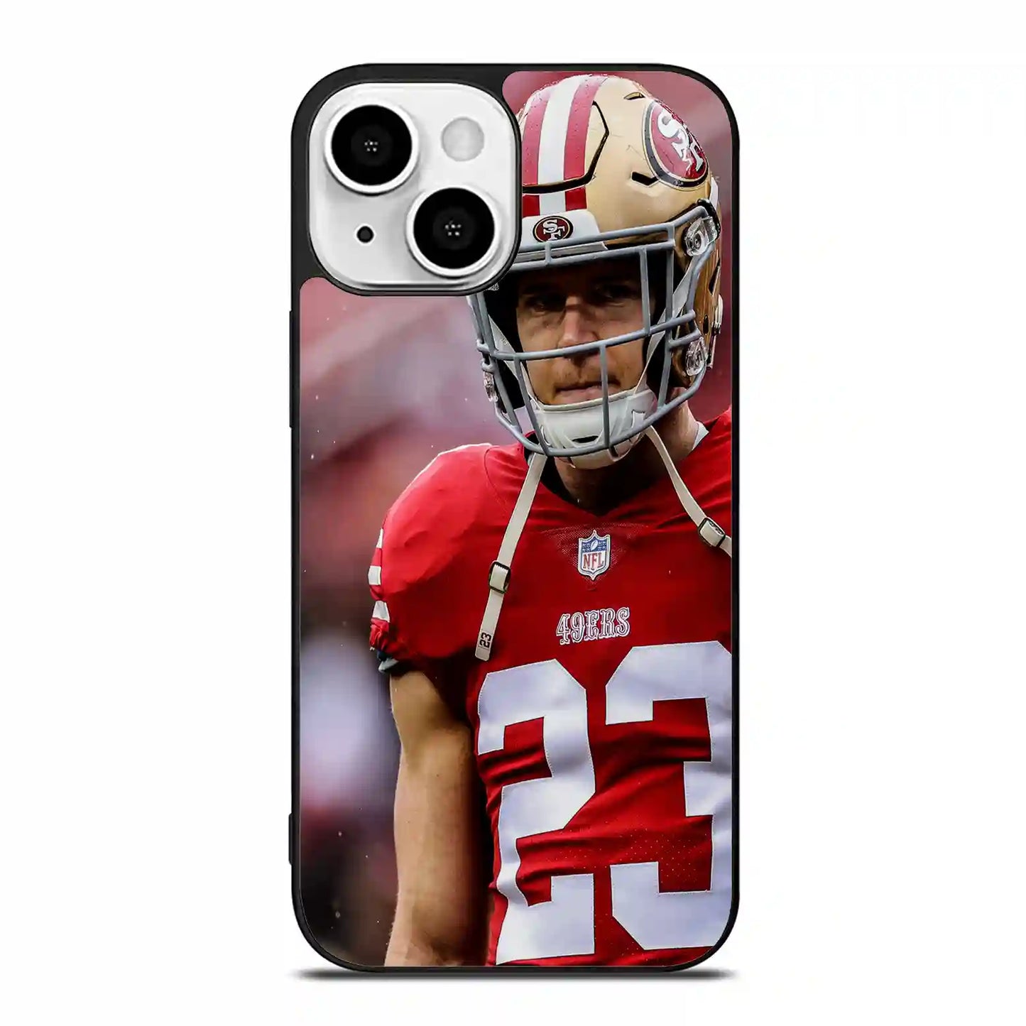 Christian Mccaffrey Colorpersonalizeders San Fransisco Football iPhone 13 Case