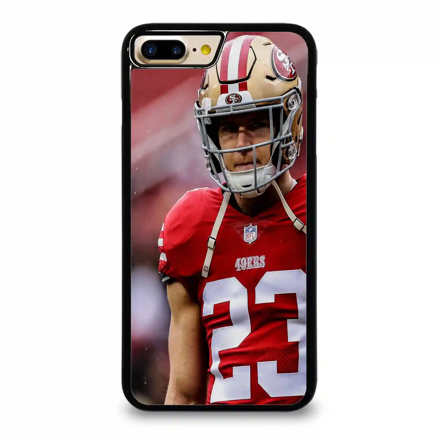 Christian Mccaffrey Colorpersonalizeders San Fransisco Football iPhone 7-8 Plus Case