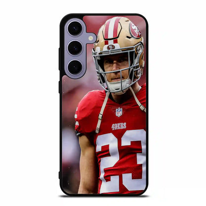 Christian Mccaffrey Colorpersonalizeders San Fransisco Football Samsung Galaxy S24 Plus Case