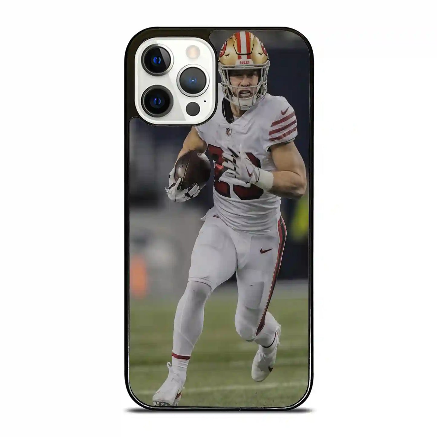 Christian Mccaffrey Dark iPhone 12 Pro Case