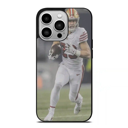 Christian Mccaffrey Dark iPhone 14 Pro Case