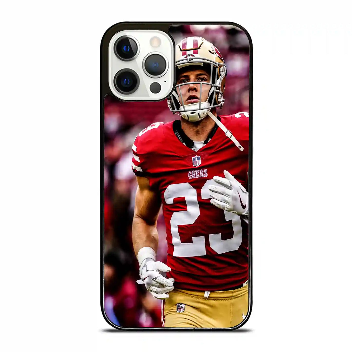 Christian Mccaffrey Dark Preset iPhone 12 Pro Case