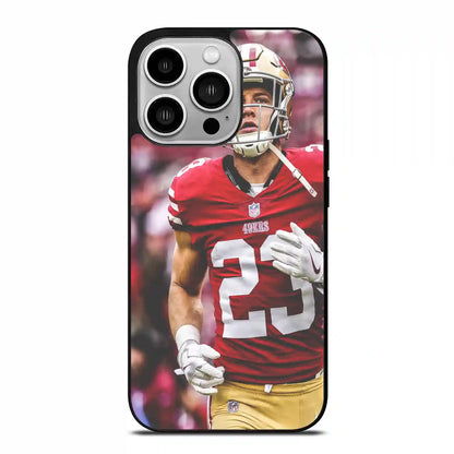 Christian Mccaffrey Dark Preset iPhone 14 Pro Case