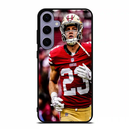 Christian Mccaffrey Dark Preset Samsung Galaxy S24 Plus Case