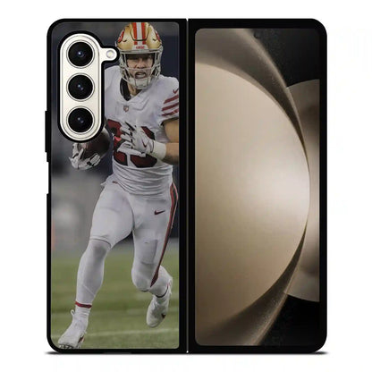 Christian Mccaffrey Dark Samsung Z6 Fold Case