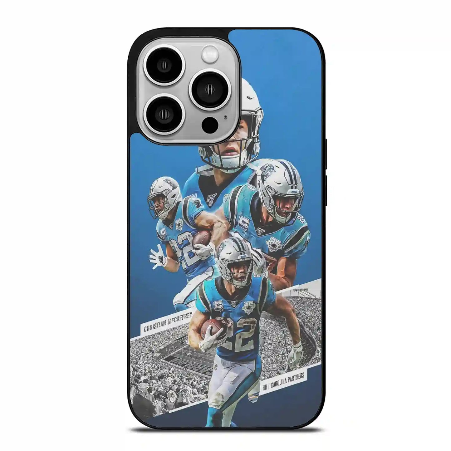 Christian Mccaffrey Football iPhone 14 Pro Case