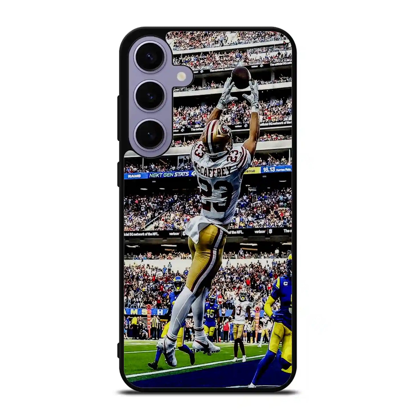 Christian Mccaffrey Jump Samsung Galaxy S24 Plus Case