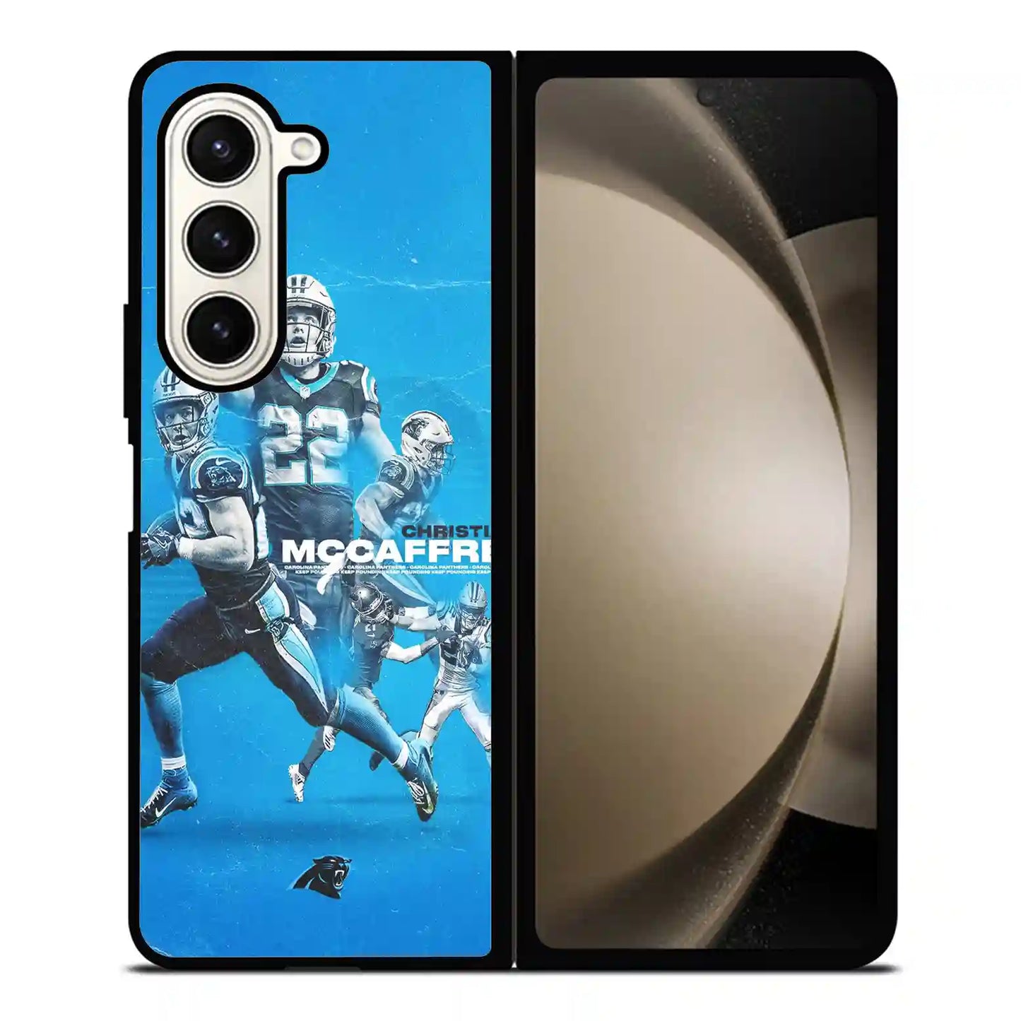 Christian Mccaffrey Nfl Samsung Z6 Fold Case