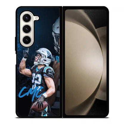 Christian Mccaffrey Panthers Cms Samsung Z6 Fold Case