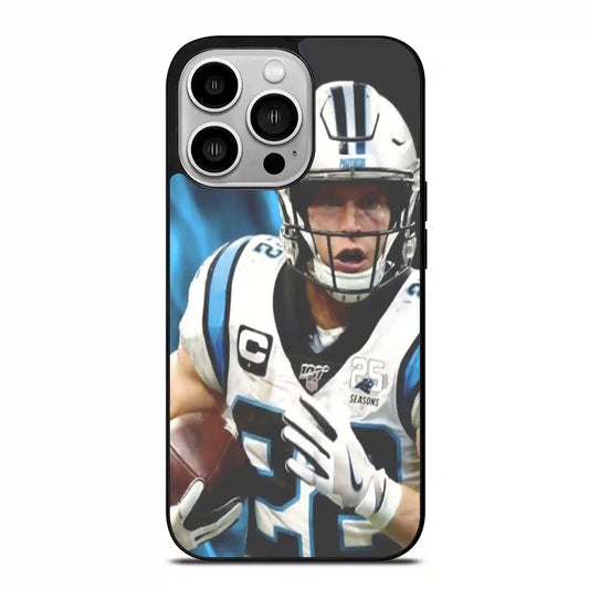 Christian Mccaffrey Panthers Face iPhone 14 Pro Case